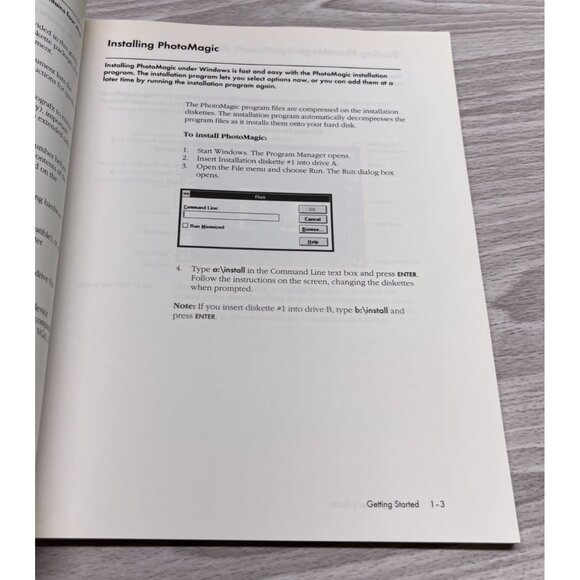 Micrographix Photomagic for Windows Users Guide 1992 Image Editing Reference - Picture 4 of 10